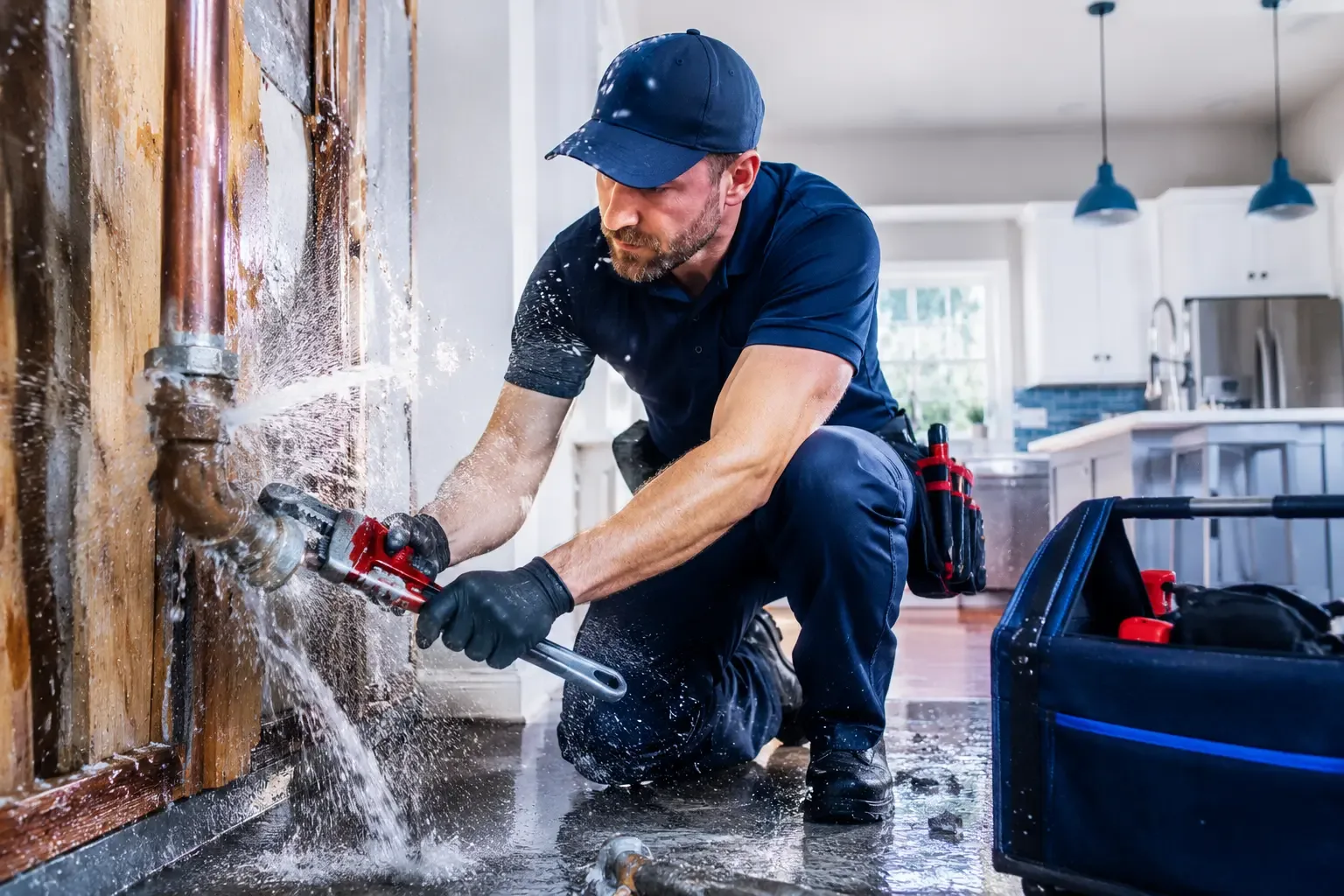 Local emergency pipe repair professionals in Bushton, KS